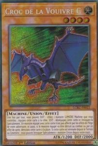 YUGIOH 1 x CROC DE LA VOUIVRE C LCKC-FR021 (lckc-en021) - Picture 1 of 1