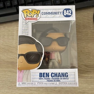 Funko Pop Community NBC Ben Chang #842 Vault molto difficile da trovare! - Foto 1 di 8