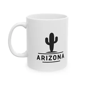 Tazza caffè Arizona Cactus Southwest Cactus Desert Saguaro tazza ceramica 2 lati - Foto 1 di 14
