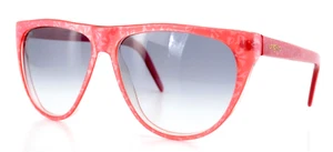 Emanuel Ungaro Persol Vintage Sonnenbrille 559 Pearl Rosa Pink 80s Design Italy - Picture 1 of 10