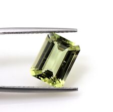 Natural AQUAMARINE Emerald Cut, Heliodor/Yellow Beryl, 5.1 Cts Loose Gemstone.