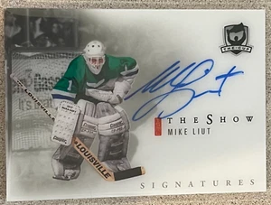 Mike Liut The Show Auto 2022-23 Aggiornamento The Cup 2021-22 - Foto 1 di 2