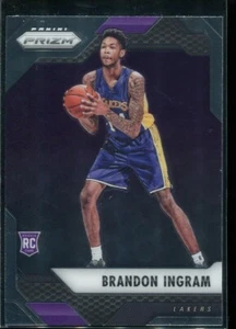Brandon Ingram 2016-17 Panini Prizm Base RC #131 Los Angeles Lakers Pelicans - Picture 1 of 2