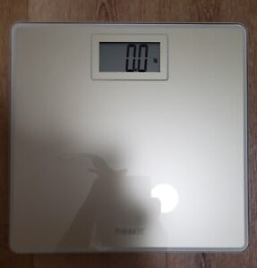 Thinner by Conair Digital Glass Weight Scale in Clear/Silver