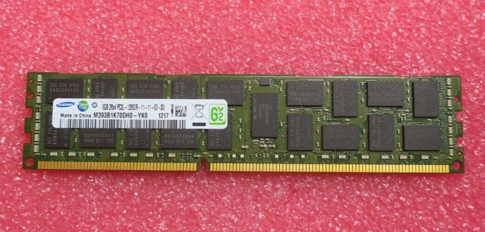 Fujitsu Original 8GB 2Rx4 PC3L-12800 REG ECC Server memory S26361-F3697-L515 - Image 1 of 3