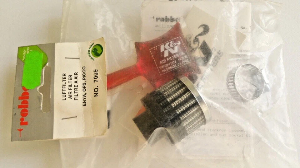 Nuevo Genuino Antiguo Stock Robbe Parte Nr. 7009 FILTRO DE AIRE, FILTRO DE AIRE. Foto 1 de 4