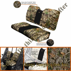 Cubierta de asiento Polaris Ranger para 2019 2021 500 570 EV tamaño mediano y doble cabina UTV camuflado - Imagen 1 de 7