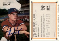 Stan Royer Signed 1990 Best #240 Card Huntsville Stars Auto AU