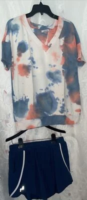 Lot Of 2 Size Small White Birch Top & Size Med Under Armor Shorts/ Free Shipping - Image 1 of 4