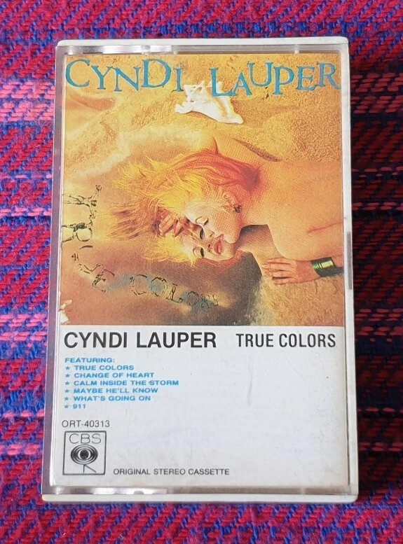 Cyndi Lauper ~ True Colors ( Malaysia Press ) Cassette - Image 1 of 4