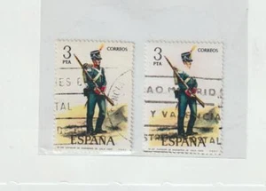 España Uniformes militares Variedades y Errores año 1976 (GH-2) - Picture 1 of 1