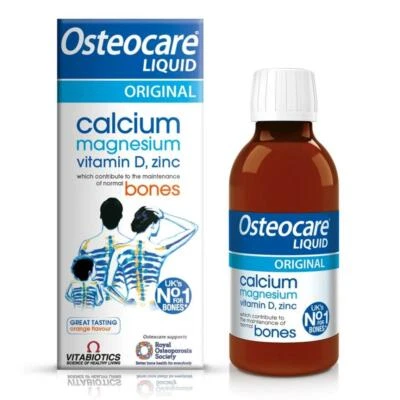 Vitabiotics Osteocare Líquido Original 200ml - Salud Ósea / Suplemento Calcio Foto 1 de 2