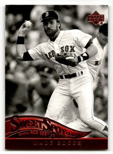 2005 Upper Deck Sweet Spot Classic Wade Boggs Red Sox Baseball Card
