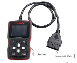 OBDEMOTO 601Pro Motorcycle Diagnostic Scanner Engine Fault OBD2 Code Read Erase - Picture 1 of 9