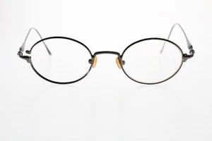 Modo Mod. 733 Eyeglasses Gunmetal 43-20 Italy Round Metal Frames *Missing Screw* - Picture 1 of 9