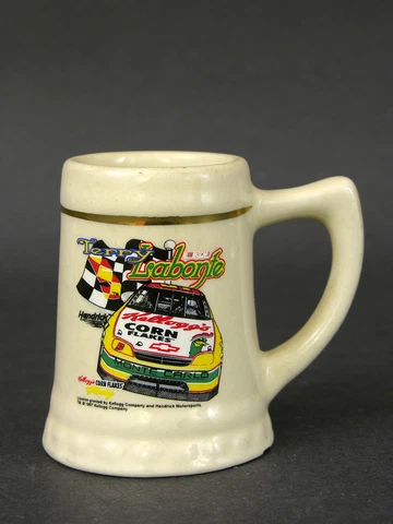 1997 NASCAR Terry Labonte Kelloggs Corn Flakes Ceramic Mug Cover