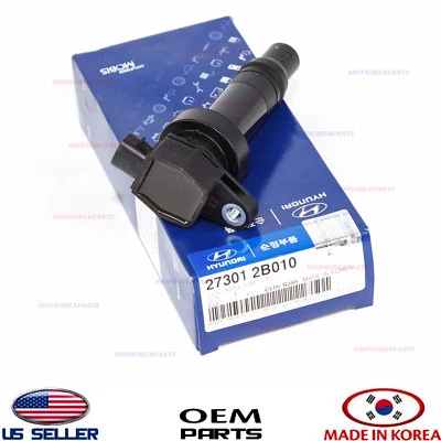 Genuine Ignition Coil OEM Hyundai Accent Veloster Kia Rio Soul See compatibility - Изображение 1 из 3