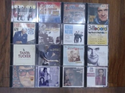 Lot of 16 Assorted CDs Mixed Genres, Mostly Vintage Rock, SEE PHOTOS — 第 1/4 张图片