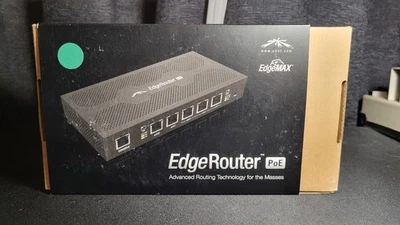 Ubiquiti Networks EdgeRouter | ERPoe-5 | PoE 5-Port Router W/ Cable - Image 1 of 4
