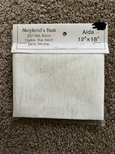 Shepherd’s Bush FIDDLER'S LIGHT Aida 14 ct Cross Stitch Fabric 16” X 16” NEW - Picture 1 of 2