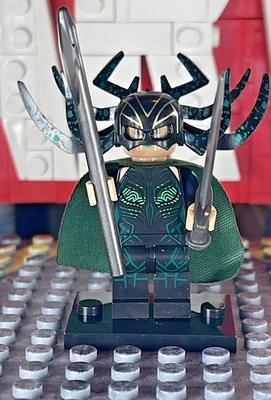 JUST IN! Custom LEGO Marvel's Thor HELA ASGARDIAN GODDESS OF DEATH 2" Minifigure - Image 1 of 4