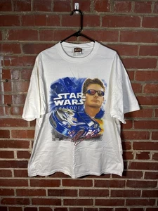 Vintage 90’s Star Wars Episode 1 Jeff Gordon NASCAR Shirt Racing Sport Adult XL - Picture 1 of 7