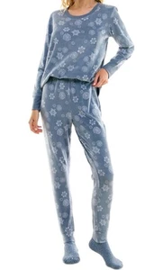 Roudelain 3-Piece Super Cozy Fleece Shirt/Joggers/Socks Sleepwear Set, XL, $64 - Picture 1 of 5