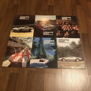Corvette News Magazine 1971, Six Consecutive Issues, Dec/Jan - Oct/Nov Good - Imagen 1 de 24