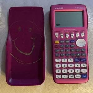 Casio FX-9750GII Pink Graphing Calculator - Picture 1 of 3