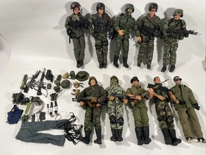 ￼3 GI Joes/5 m&c/World Peacekeepers/2 unidentified, 1/6 Scale 12 Inch Figure Lot - Bild 1 von 17