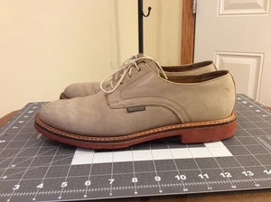 Mephisto beige Leder Oxford elegante Freizeitschuhe Größe 9,5 hergestellt in Frankreich - Bild 1 von 12