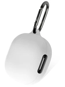 Funda Silicona para Anker Soundcore P30i, Funda Protectora con Mosquetón (Blanco) - Imagen 1 de 5