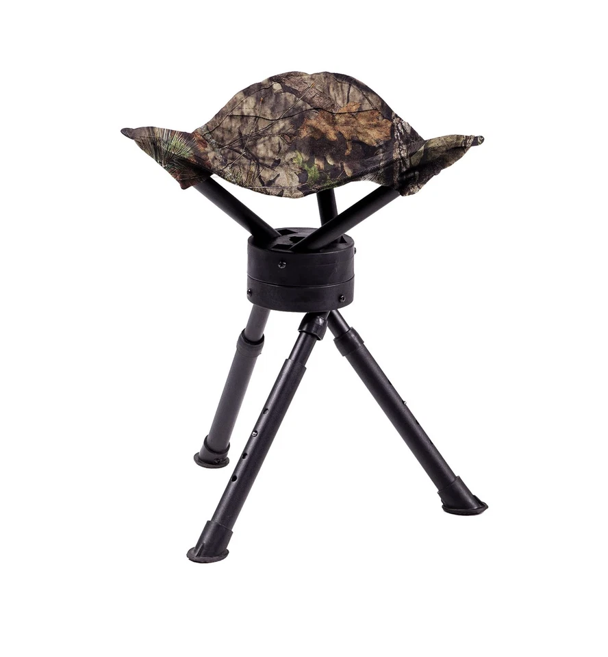 Portable Folding Design Hunting Lightweight Tripod Swivel Stool Mossy Oak Bre... - Image 1 of 1