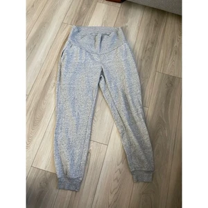 Old Navy Maternity Jogger Sweatpants Lounge Activewear Grey Medium - Picture 1 of 4