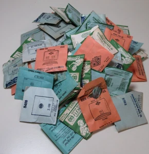 KONVOLUT G.S SUC UHRENKRISTALLE NEW OLD STOCK FLEXO UHRMACHER TEILE #222 - Bild 1 von 11