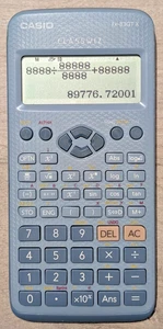 Casio FX-83GTX Scientific Calculator UK Exam Approved GCSE 276 Functions Blue - Picture 1 of 10