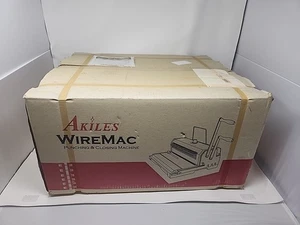Akiles WireMac-31 Wire Binding Machine & Punch 3:1 pitch 14" ( New ) AWM-31 - Picture 1 of 3