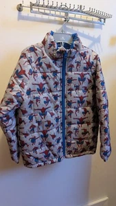 Disney Store Spiderman Puffer Jacket Boys Size 5/6 - Picture 1 of 4