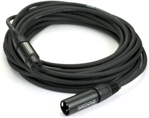 Whirlwind MK406 Accusonic+2 MK4 Microphone XLR Male-to-Female Cable, 6Ft - Black - Picture 1 of 1