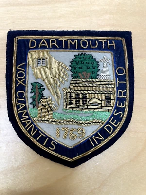 JACQUELINE ROGERS CO. DARTMOUTH college patches - NEW unused