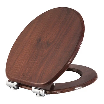 WC-Brille Toilettendeckel WC Sitz Deckel Toilettensitz Absenkautomatik 0467MTG - Bild 1 von 3