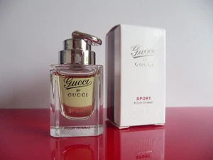Miniature Gucci by Gucci Sport 5ml Eau De Parfum Pour Homme Rare - Zdjęcie 1 z 3