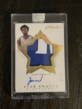 2020-21 Panini Flawless Collegiate /10 James Wiseman Rookie Auto RC