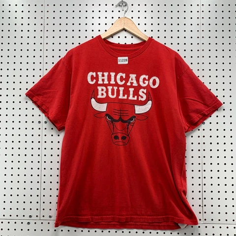 Chicago Bulls Shirt Medium Adult Red #1 Derrick Rose Short Sleeve Size M TEE Cover