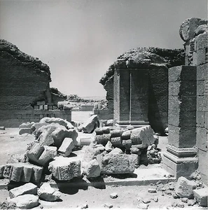 JORDANIE c. 1960  - Château Omeyade du Désert Qaṣr Mshattā  - DIV8468 - Picture 1 of 2