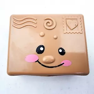 Fisher Price Laugh and Learn Mailbox Mail Letter Package Brown Rattles - Picture 1 of 4