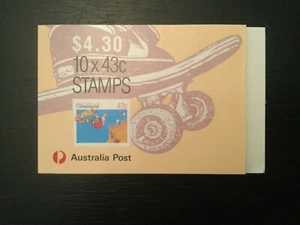 AUSTRALIA 1990 $4.30 Skateboarding Booklet CTO/VFU (SS228) - Picture 1 of 2
