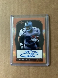Emmitt Smith 2023 Leaf Art Of Sport Bronze Autograph /30 Cowboys HOF Auto - Picture 1 of 2
