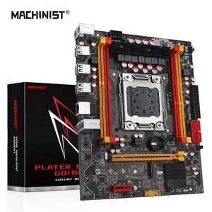 X79 Scheda Madre LGA 2011 DDR3 RAM Doppio Canale NVME M.2 Slot SATA 3.0 PCI-E3.0 - Foto 1 di 17