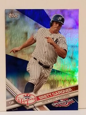 2017 Topps Opening day #97 Brett Gardner New York Yankees  - Image 1 of 2